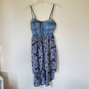 Rue 21 Junior's Jean and Pattern Dress